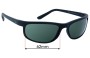 Sunglass Fix Replacement Lenses for Ray Ban RB2027 Predator 2 - 62mm Wide 
