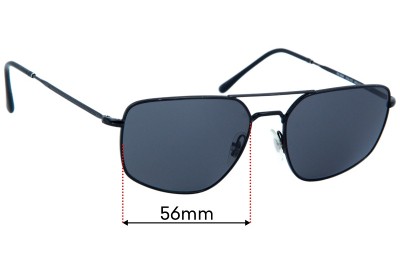 Ray Ban RB3666 Replacement Lenses 56mm wide 