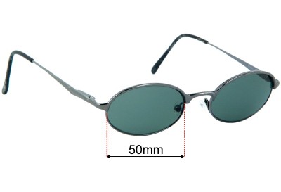 Ray Ban B&L W3097 Replacement Lenses 50mm wide 