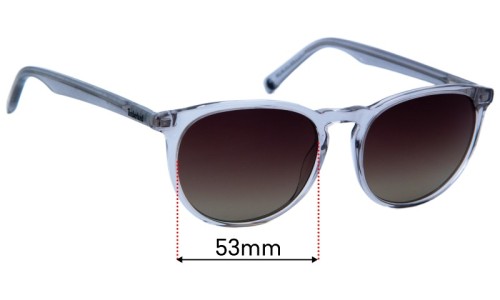 Timberland TB1696 Replacement Sunglass Lenses - 53mm 