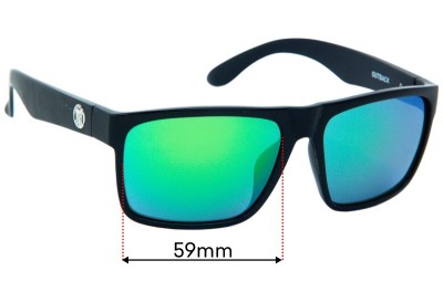 Tonic Outback Lentes de Repuesto 59mm wide 