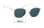 Sunglass Fix Replacement Lenses for Bailey Nelson  Theodore  - 48mm Wide 