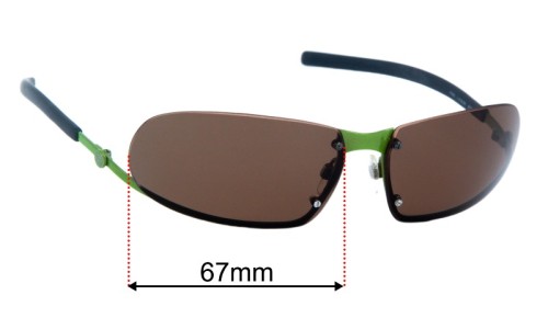 Sunglass Fix Replacement Lenses for Chanel 4060 - 67mm Wide 