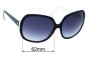 Sunglass Fix Ersatzgläser für Dita Supa Dupa - 62mm Wide 