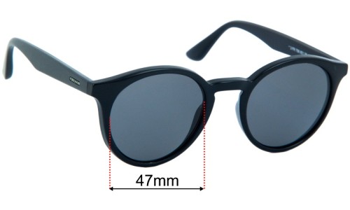 Sunglass Fix Replacement Lenses for Ferfarini FR 798 - 47mm Wide 
