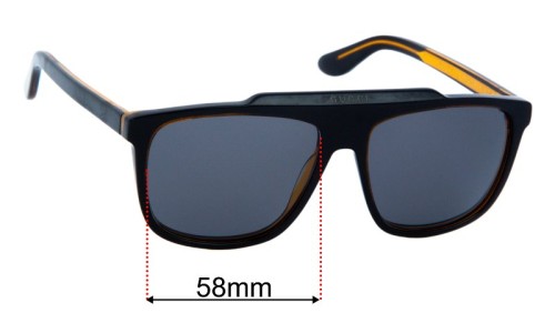 Gucci GG1039S Replacement Sunglass Lenses 