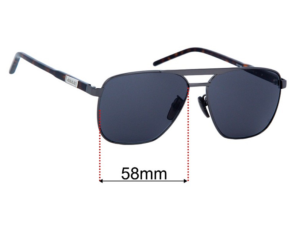 Gucci GG1164S Replacement Lenses Gucci GG1164S Replacement Lenses