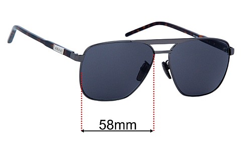 Gucci GG1164S Replacement Sunglass Lenses 