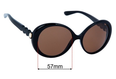 Marc by Marc Jacobs MMJ 313/S Ersatzgläser 57mm wide 