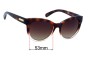 Sunglass Fix Replacement Lenses for Michael Kors MK6035 Mitzi I - 53mm Wide 