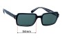Sunglass Fix Replacement Lenses for Ray Ban RB2189 Benji - 54mm Wide 