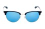 Ray Ban RB6396 Replacement Sunglass Lenses 53mm Wide - Front View 