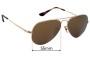 Sunglass Fix Replacement Lenses for Ray Ban RB6489 Aviator II - 55mm Wide 