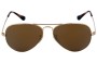 Sunglass Fix Replacement Lenses for Ray Ban RB6489 Aviator II - Front View 