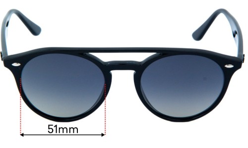 Ray Ban RB4279-F Replacement Lenses 51mm wide 