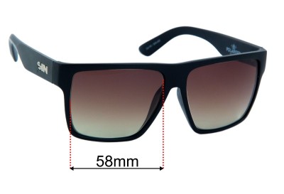 Sin Vespa Replacement Lenses 58mm wide 