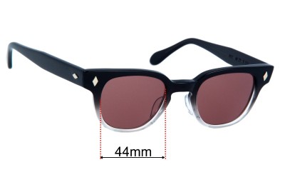 Tart Optical Brian Sunglasses Replacement Lenses 44mm Wide 