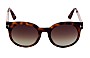 Tom Ford Janina TF435-F Sunglasses Replacement Lenses 53mm Wide - Front View 