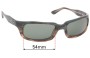 Sunglass Fix Replacement Lenses for Smith Clutch - 54mm Wide 
