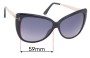 Sunglass Fix Replacement Lenses for Tom Ford Reveka TF512 - 59mm Wide 
