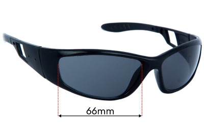Ugly Fish PT606 Replacement Lenses 66mm wide 