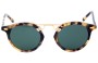 Krewe St Louis Replacement Lenses Sunglass - Front View 