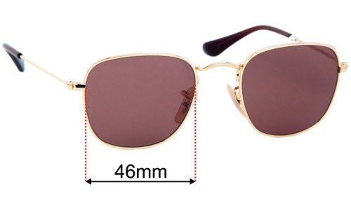 Sunglass Fix Replacement Lenses for Ray Ban RJ9557S - 46mm Wide 