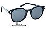 Sunglass Fix Replacement Lenses for Tom Ford Jameson TF752 - 52mm Wide 