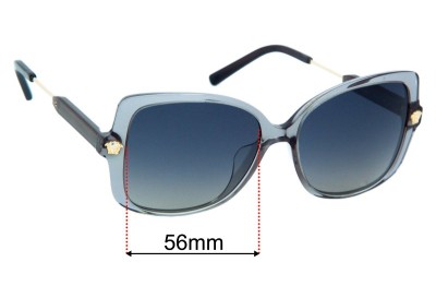 Versace VE4390 Replacement Lenses 56mm wide 