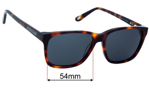 Bill Bass Imogen 25684  Lentes de Repuesto 54mm wide 