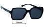 Sunglass Fix Replacement Lenses for Chanel 5505  - 54mm Wide 