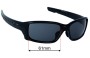 Sunglass Fix Ersatzgläser für Oakley Straightlink OO9331 & OO9336 - 61mm Wide 