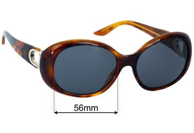 Ralph Lauren RL 8074 Verres de Remplacement 56mm wide 