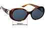 Sunglass Fix Lentes de Repuesto para Ralph Lauren RL 8074 - 56mm Wide 