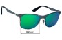 Sunglass Fix Replacement Lenses for Ray Ban RB3521 - 52mm Wide 