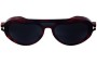 Tom Ford TF5760-B (Clip On) Replacement Sunglass Lenses - Front View 