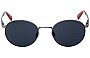Trussardi TR12927 Replacement Lenses 52mm wide Front View 