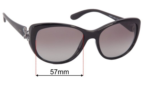 Vogue VO2944-S Lentes de Repuesto 57mm wide 