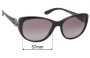 Sunglass Fix Lentes de Repuesto para Vogue VO2944-S - 57mm Wide 