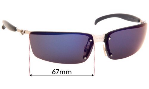 Sunglass Fix Lentes de Repuesto para Chanel 4008 - 67mm Wide Sunglass Fix Lentes de Repuesto para Chanel 4008 - 67mm Wide
