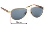 Sunglass Fix Lentes de Repuesto para Ralph Lauren RA 4004 - 59mm Wide 
