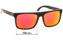 Sunglass Fix Ersatzgläser für William Painter The Level - 58mm Wide 