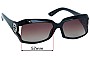 Sunglass Fix Replacement Lenses for Gucci GG2599/S - 57mm Wide 