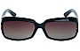Gucci GG2599-S Replacement Sunglass Lenses - 57mm Wide Front View 