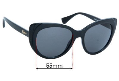 Ralph Lauren RA 5243 Verres de Remplacement 55mm wide 