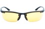 Sunglass Fix Replacement Lenses for Ray Ban RB4056 - 63mm wide Front View 