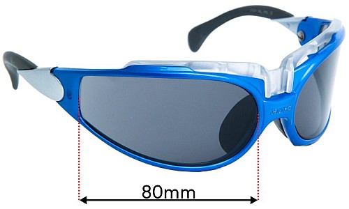 Briko Zen Lentes de Repuesto 80mm wide 