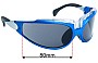 Sunglass Fix Lentes de Repuesto para Briko Zen - 80mm Wide 