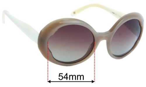 Sunglass Fix Lentes de Repuesto para Chanel 5154 - 54mm Wide 