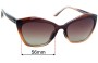 Sunglass Fix Verres de Remplacement pour Maui Jim MJ827 Lotus - 56mm Wide 